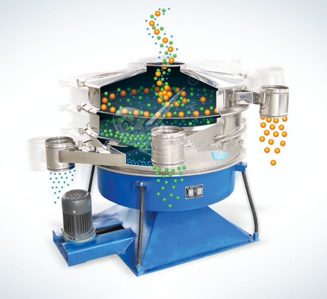 EC-CV-38 Good quality 1-5 Layers Customized Titanium Industry Series Ultrasonic Circular Vibratory Screen
