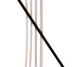 Medical 3d Black Face Mask Nose Wire Double Wire Nose Bridge 5.0mm