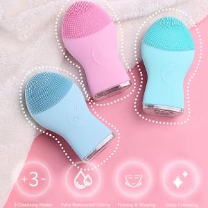 Wholesale 5V Facial Massager Electric Facial Cleanser Pink With FCC from china suppliers