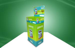 Wholesale Environmental POP Cardboard Dump Bins Glossy PP Lamintion For Baby Diapers from china suppliers