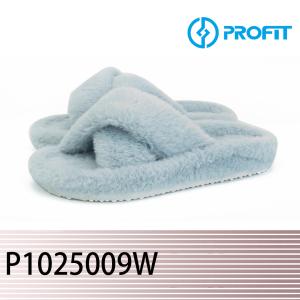 Wholesale Cross Band Lady Indoor Outdoor Faux Fur Slide With TPR Sole from china suppliers