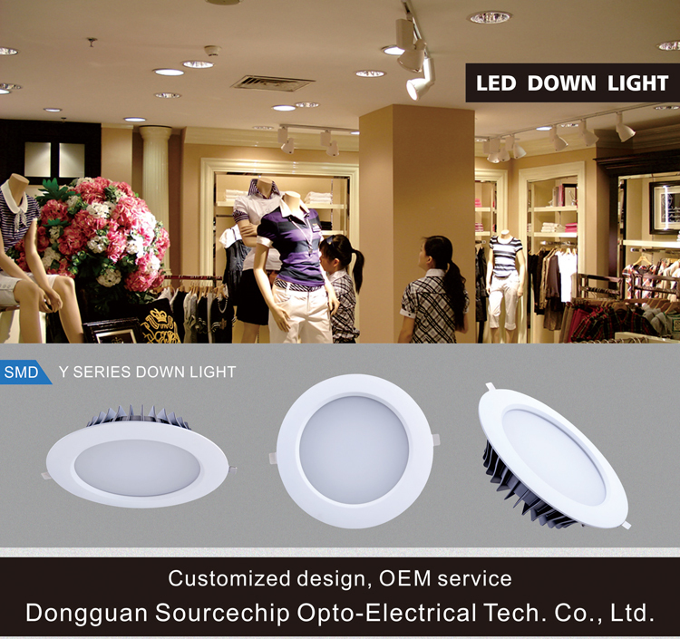 SMD 30W high power LED downlight factory wholesale