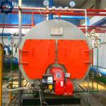 Automatic 1-20 Ton Horizontal Low Pressure Gas Fired Steam Boiler For Chemical