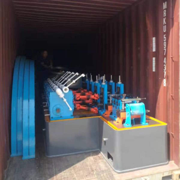 114mm High Frequency Welded Pipe Mill for Steel Tubes 45-114mm Diameter