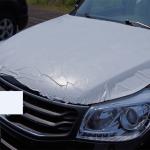 White Matte Car Body Surface Protective Film Heat Resistance For Transport