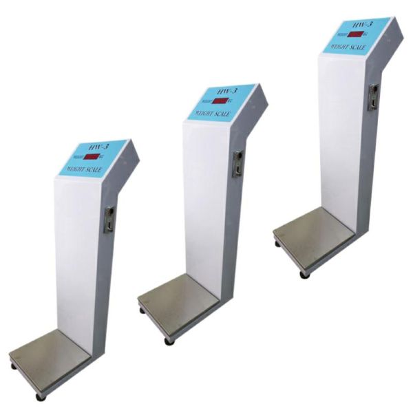 200Kg Coin Operated Baggage Weight Scale for Precise Weighing in Gyms and Airports