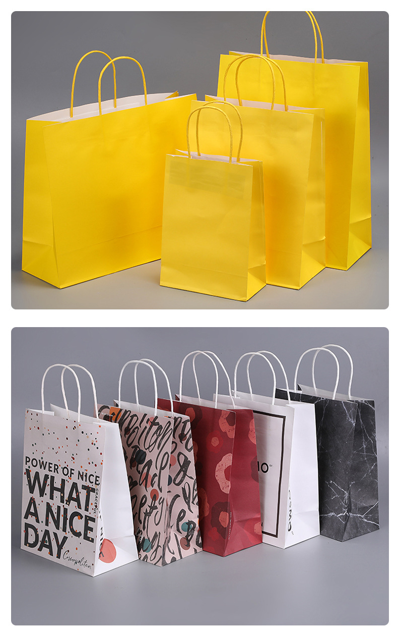 Pastry Brown Paper Kraft Pouch Packaging Bag Customized Logo