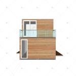 Residential - (Heya-2X05) Prefabricated Expandable Container Homes 40Ft Luxury