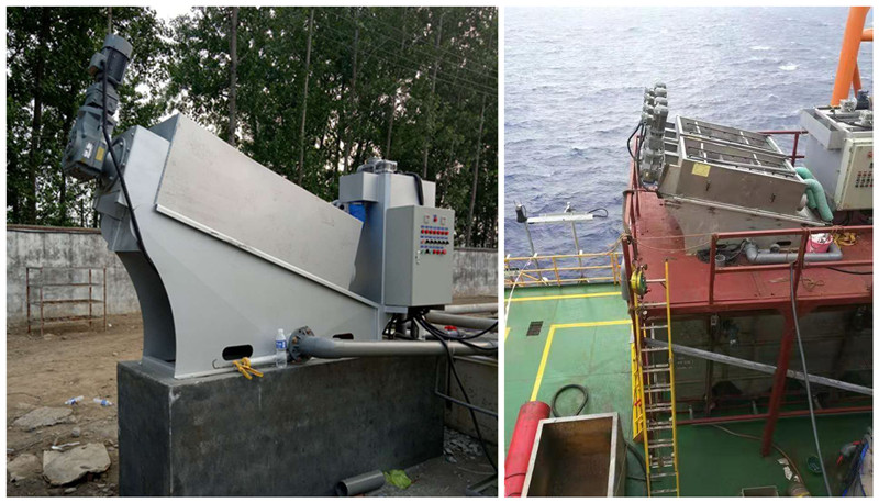 Customized Voltage 220V 380V Portable Sludge Dewatering Machine For Textile Industry