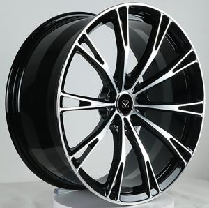 Wholesale Audi allroad C7 Forged Wheels 20x9.0/ET32/21/5x112/66.6 Gloss Black Machined Face from china suppliers