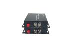 HD-CVI / AHD / TVI Fiber Video Converter 720P 1080P 2 Chs 20KM Single Mode CE
