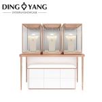 High End Custom Made Tabletop Jewelry Display Case, Good Quality Jewelry