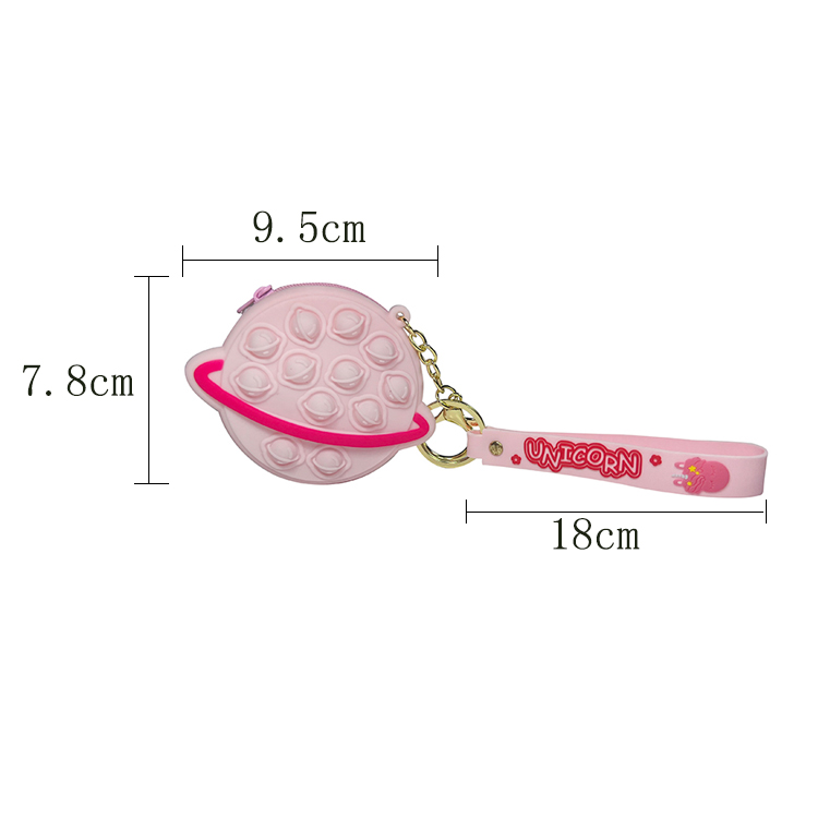 Silicone Bag Popular Fingertip Wallet Toy Girls Mhc Stress Relief