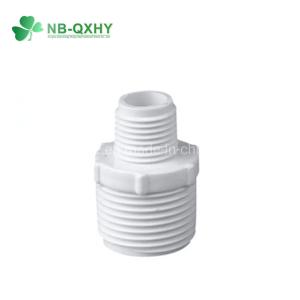 Wholesale Plastic Pressure Pipe Fitting PVC BS Reducing Male Coupling White Plumbing System from china suppliers