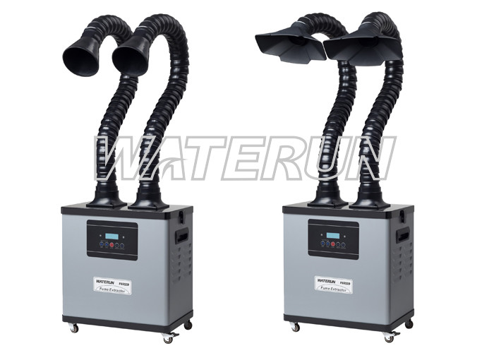 High - Efficiency Solder Fume Extractor Grey With Digital Display