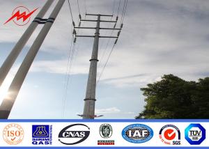 Wholesale 34m 320 kv NGCP Hot Dip Galvanizing Steel Electrical Utility Poles For Bidder from china suppliers