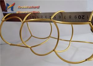 Wholesale Circular Tube Ring Mesh Curtain 3.0mm 201 Stainless Steel from china suppliers