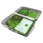 Easy Travel Packing Cubes , Luggage Organizer Storage Bag Set Pouches