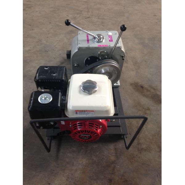 High Versatility 3T Cable Gas Powered Winch With Honda GX160 Gasoline Engine