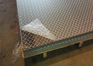 Wholesale 5052 H32 Aluminum Diamond Plate Thickness Custom For Commercial Vehicles from china suppliers