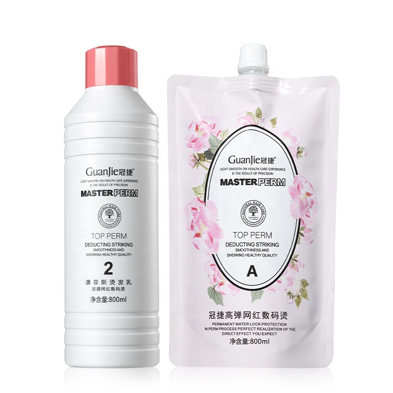 Effortlessly Style Your Hair with Our Leave-On Perm Lotion and Digital Perm Machine