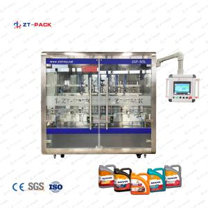 Wholesale 16 Nozzle Ss316 Automatic Liquid Filling Line 5l Lubricant Packaging Machine from china suppliers