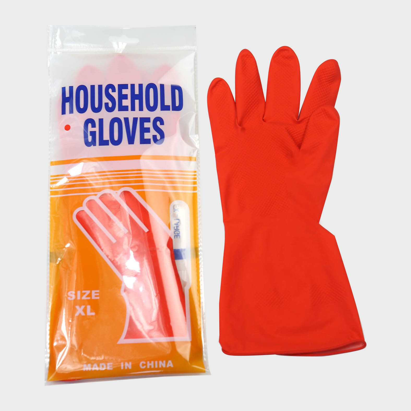 Latex Dishwashing M35g Household Cleaning Gloves