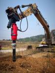 FAG Hydraulic Auger For Mini Excavator Earth Auger Eaton Motor