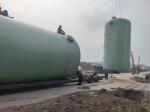 Frp Filament Winding Sulphuric Acid Storage Tank High Strength Watertight 2100