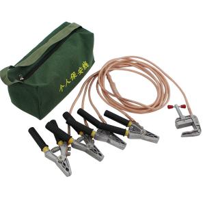 Wholesale Earthing Equipment Portable Plug Earth Wire / Personal Safety Grounding Wire from china suppliers