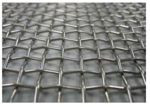 Wholesale SS304 316 Stainless Steel Crimped Wire Mesh Vibrating Screen Mesh from china suppliers
