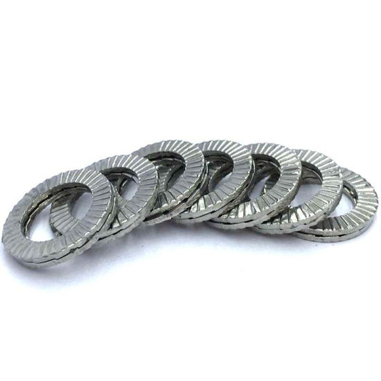 M3-M130 Stainless Steel Double Fold Self Lock Wedge Lock Washer DIN25201