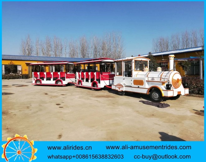 china amusement rides trackless train/diesel trackless train for amusement park/india tourist train