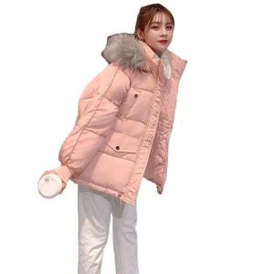Wholesale Wholesale Customize Thick Trendy Puffer Women′s Down Coat Winter Solid Long Sleeve Zipper Down Coat for Women from china suppliers