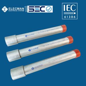 Wholesale IEC 61386-21 HDG Rigid Metal Conduit(RMC) IEC Rigid Pipe 40mm from china suppliers
