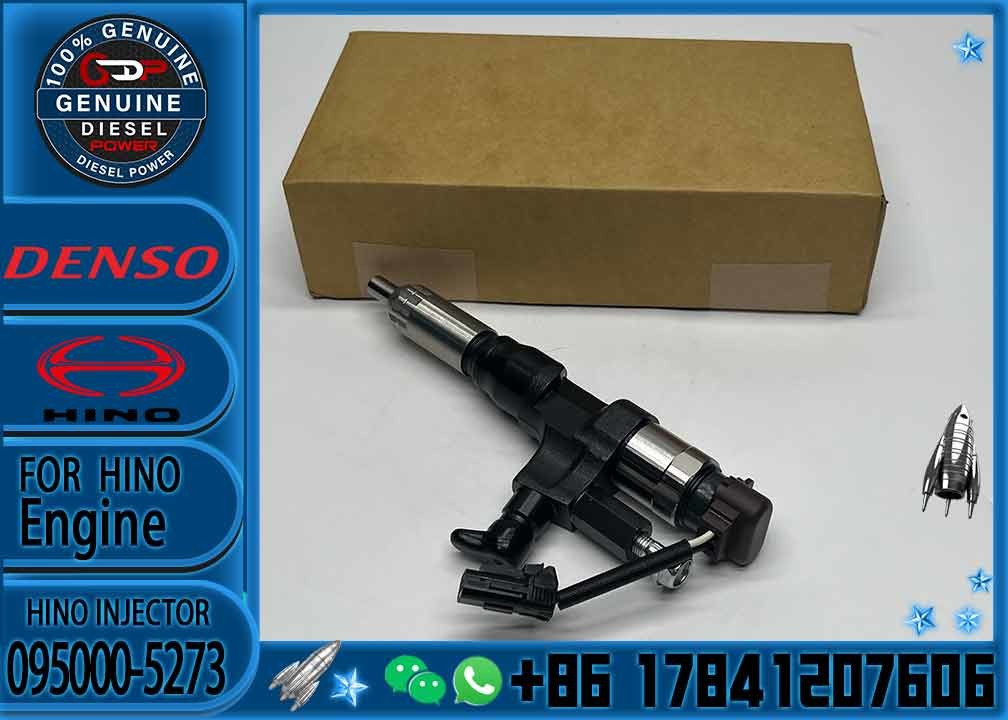 High-Quality Diesel Engine Fuel Common Rail Injector 095000-5273 095000-5272 095000-5271 095000-5270 for J08E