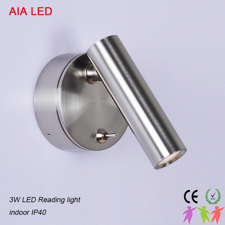 Surface mounted modern bedside LED wall lamp/led reading lamp headboard wall light