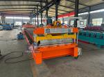 T10 C10 Trapezoidal roofing sheet roll forming machine in Kyrgyzstan metal roof