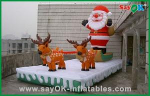 Wholesale Inflatable Santa And Reindeer from china suppliers