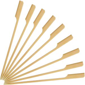Wholesale Eco Friendly Disposable BBQ Bamboo Food Picks Skewers 12 Inch from china suppliers