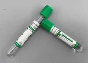 Wholesale Blood Gas Analysis Green Blood Vacuum Container Heparin Anticoagulant Tube from china suppliers