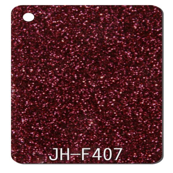 3-15mm Thick Glitter Acrylic Sheets 40x24 Inch Red Brown Plexiglass Plastic