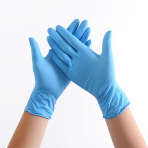 Wholesale Powder Free Disposable Medical Gloves , 100% Natural Rubber Disposable Latex Gloves from china suppliers
