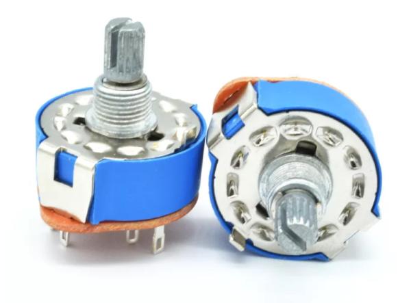 SR25-FC Inverter Rotary Switch 12 Positions DIP Rotary Band Switch Oven Rotary
