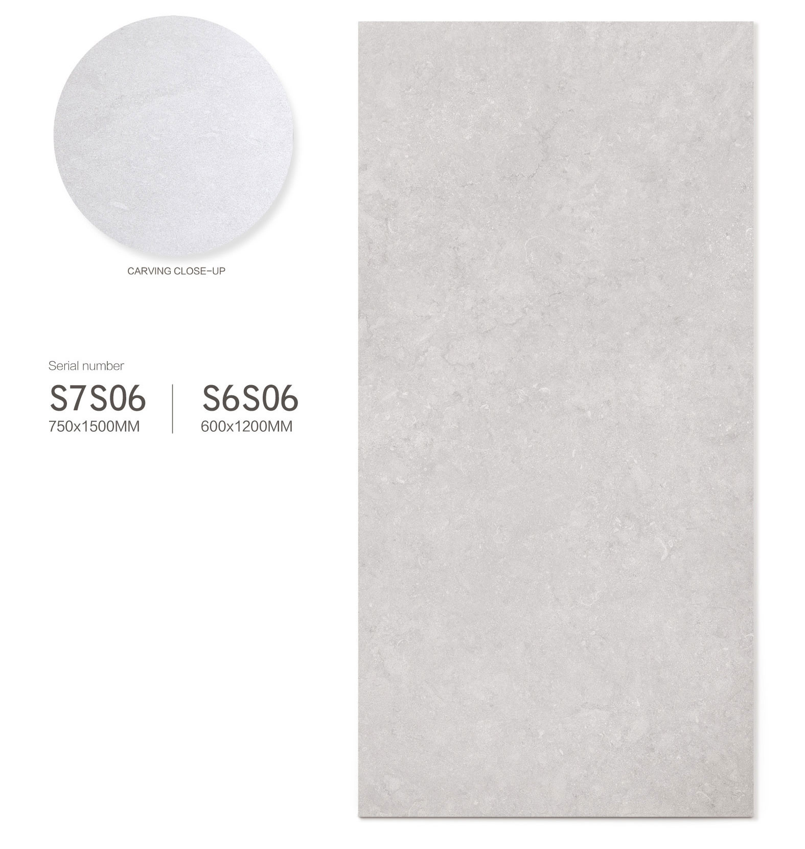 Beige Outside Floor 600x1200mm Textured Tiles and antibacterial Baby Face Porcelain Tile for Living Room and Kitchen