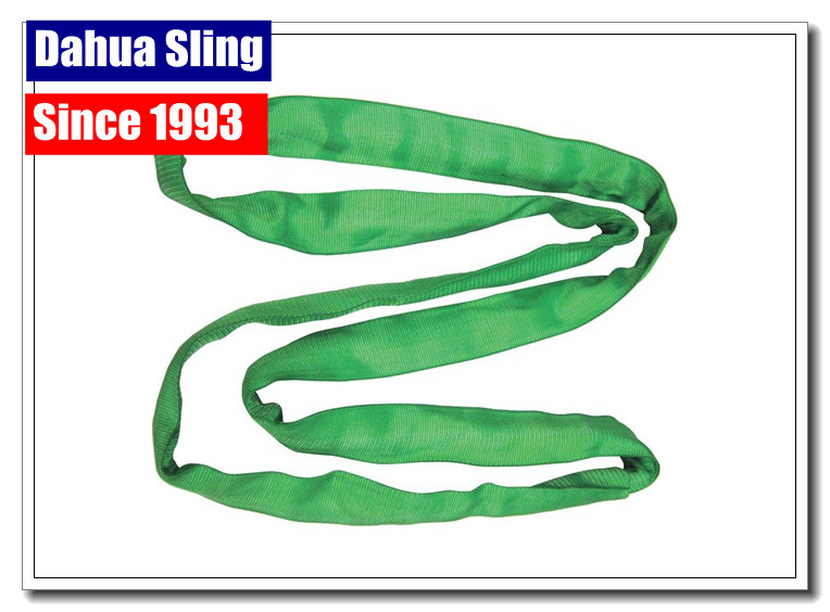 100% Polyester Endless Webbing Sling Flat Endless Belt For Construction Industry