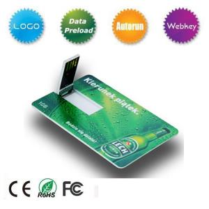Wholesale Free Sample Credit Card USB Flash Drive from china suppliers