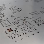 OEM Frameless Solder Mask 584mmx584mm SMT Stencil