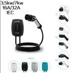 Ev Wallbox Charger 7kw Electric Car Ev Charging Station 3.5KW 7KW 11KW 16A 32A