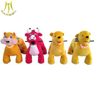 Wholesale Hansel shopping mall games kiddie electric ride on stuffed animals from china suppliers